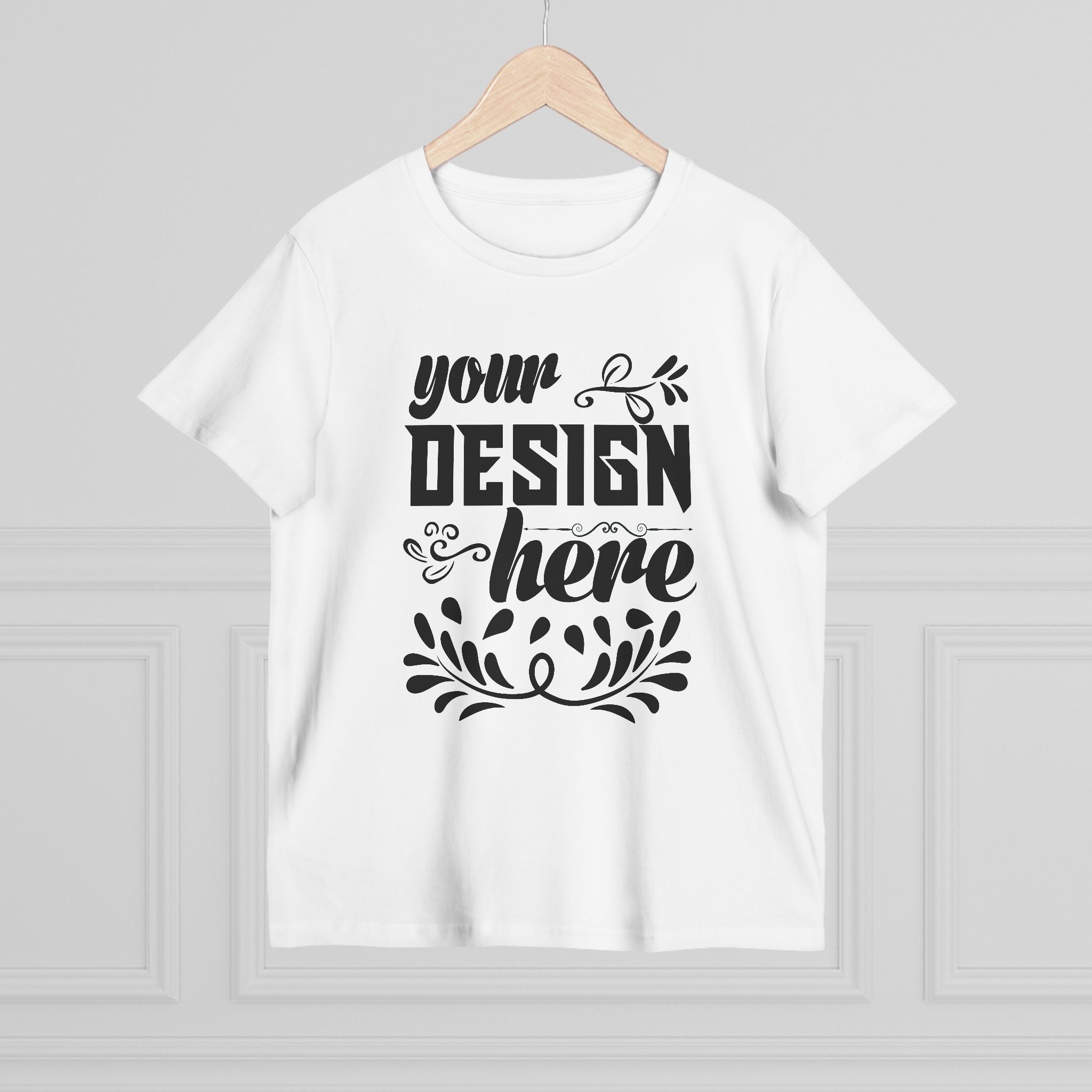 Customizable AS Colour 4001 Womens Maple Cotton T-Shirt