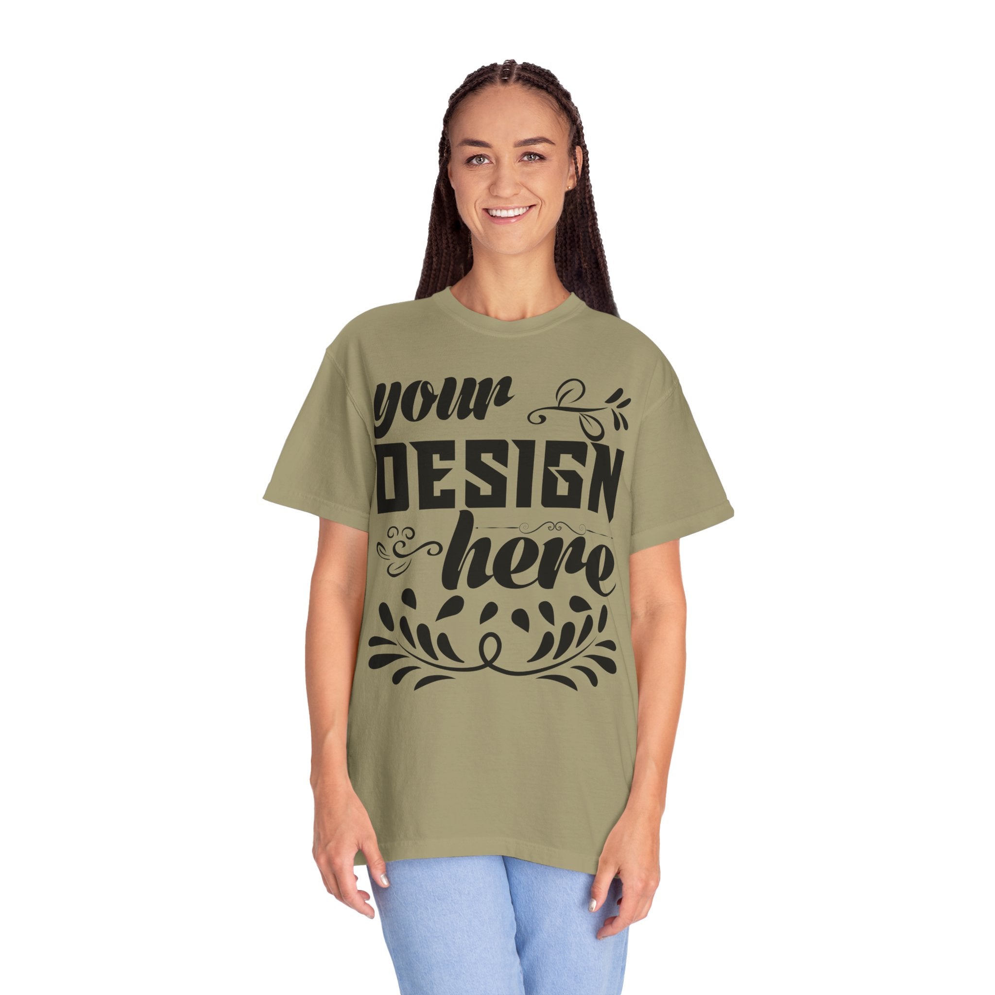 Customizable Comfort Colors 1717 Unisex Garment-Dyed T-Shirt