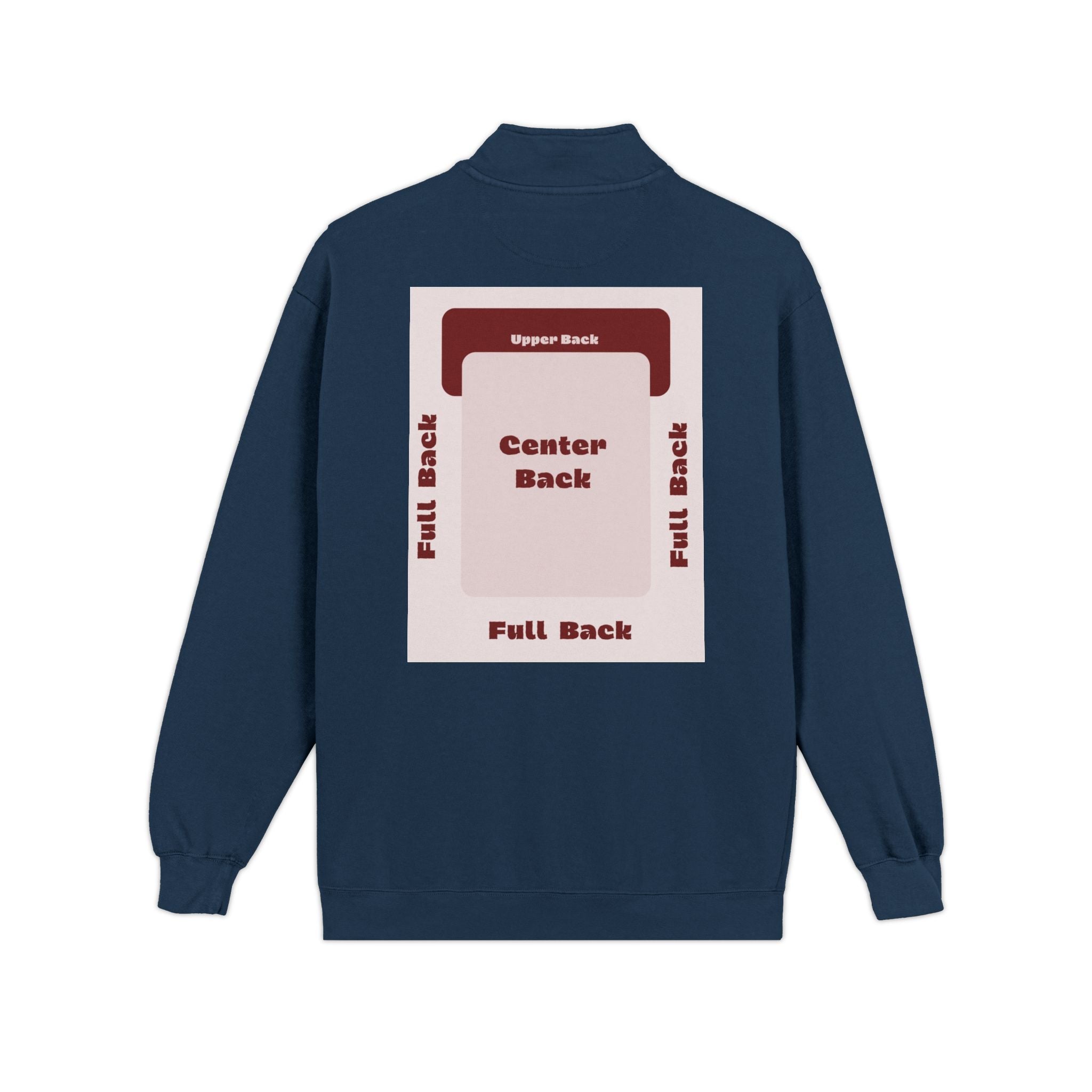 Customizable Comfort Colors 1580 Unisex Quarter Zip Sweatshirt