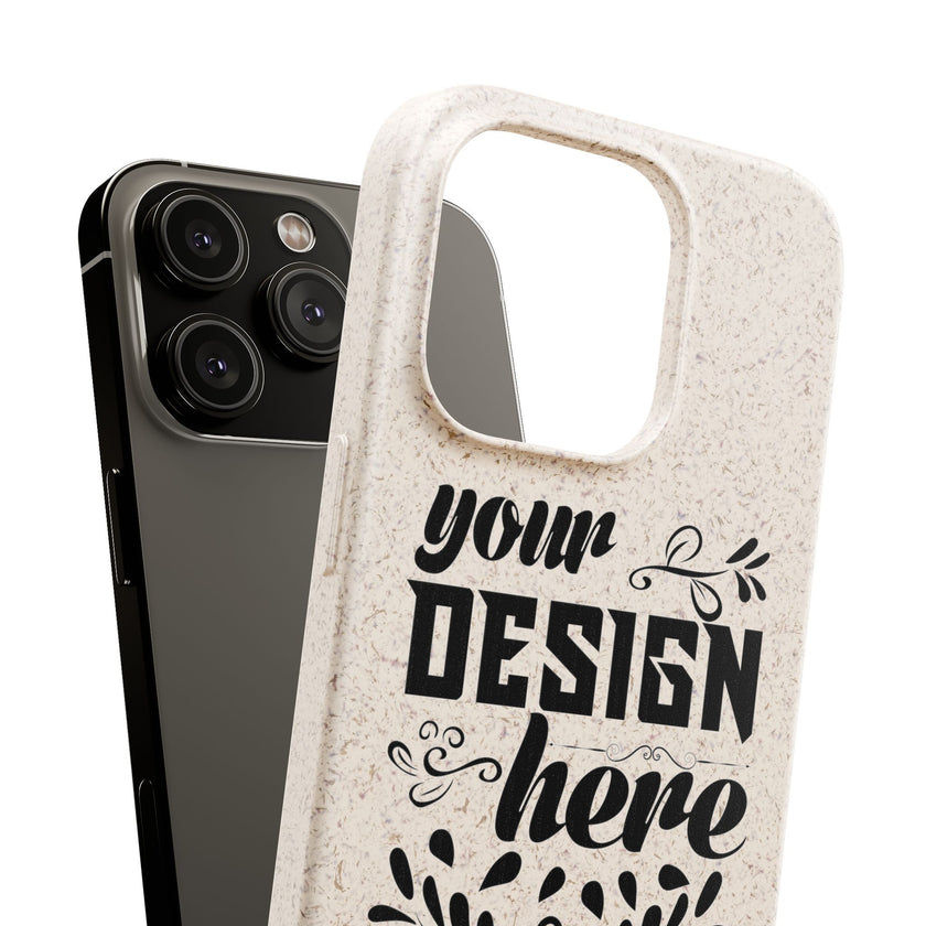 Customizable Biodegradable Phone Case Matte Finish Wireless Charging