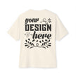 Customizable Bella+Canvas 3010 Unisex Oversized Boxy Tee Cotton