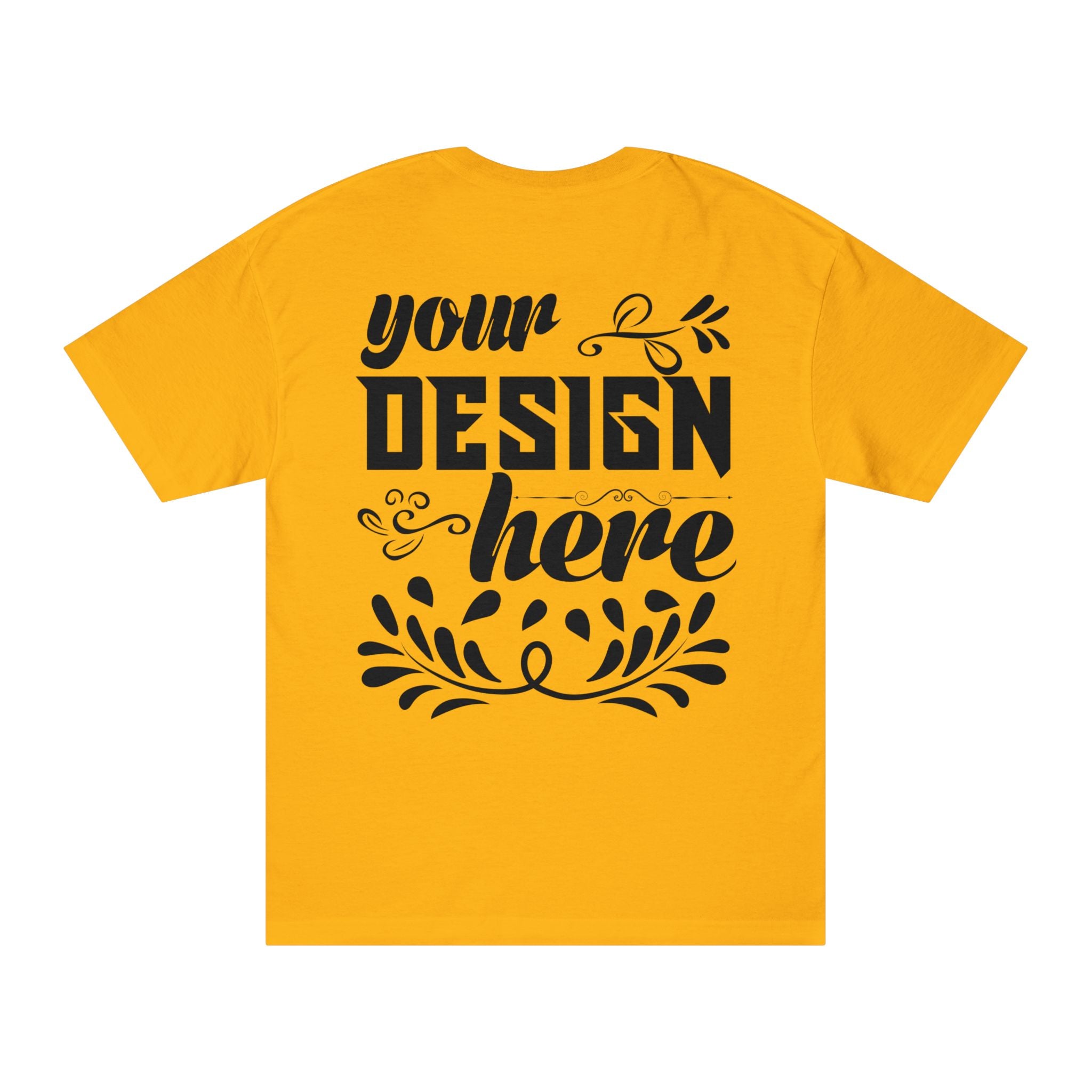 Customizable American Apparel 1301 Unisex Classic Cotton T-Shirt