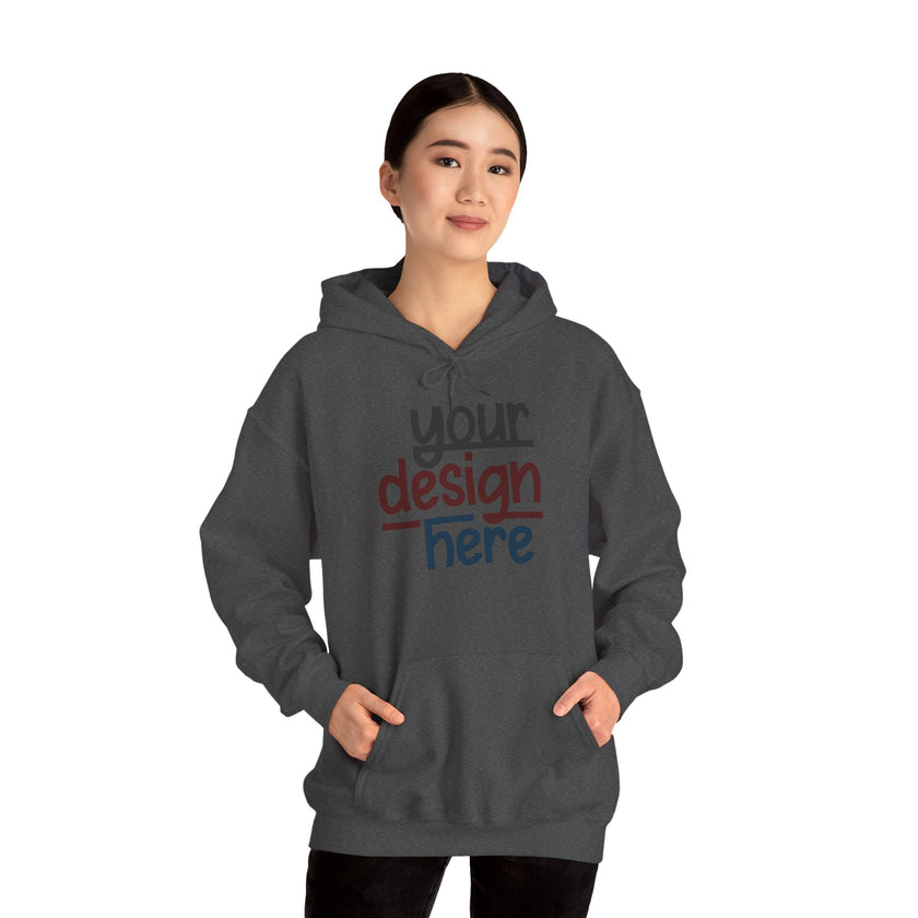Customizable Gildan 18500 Unisex Heavy Blend Hooded Sweatshirt