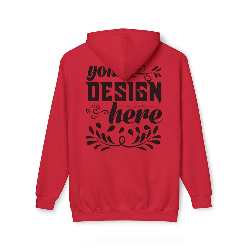 Customizable Bayside 960 Unisex Heavyweight Hooded Sweatshirt Made in US