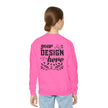 Customizable Gildan 18000B Youth Heavy Blend Crewneck Sweatshirt