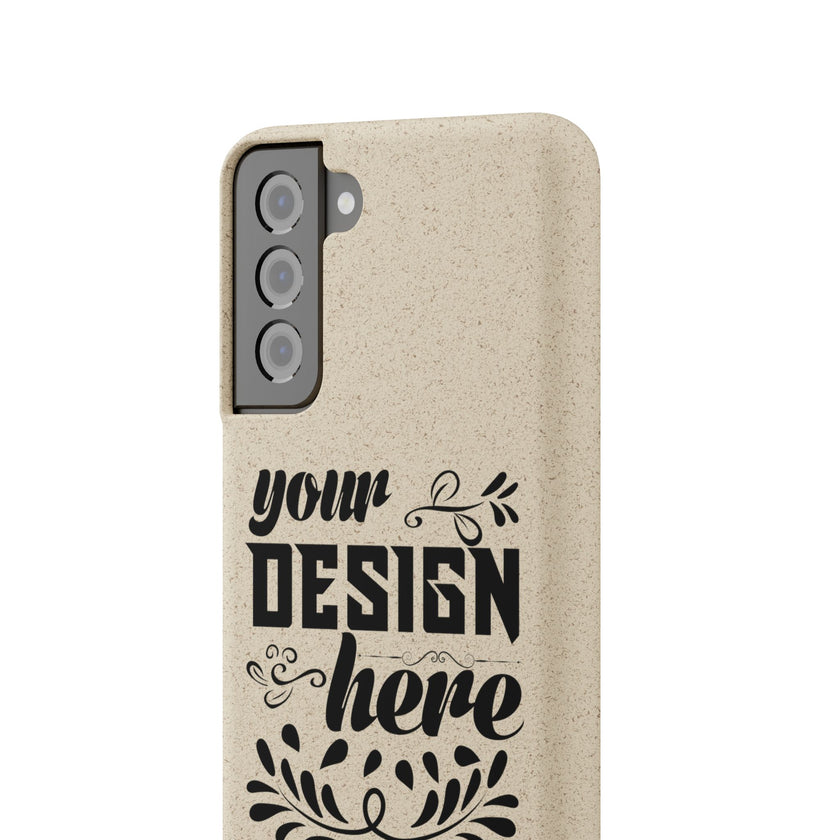 Customizable Biodegradable Phone Case Matte Finish Wireless Charging