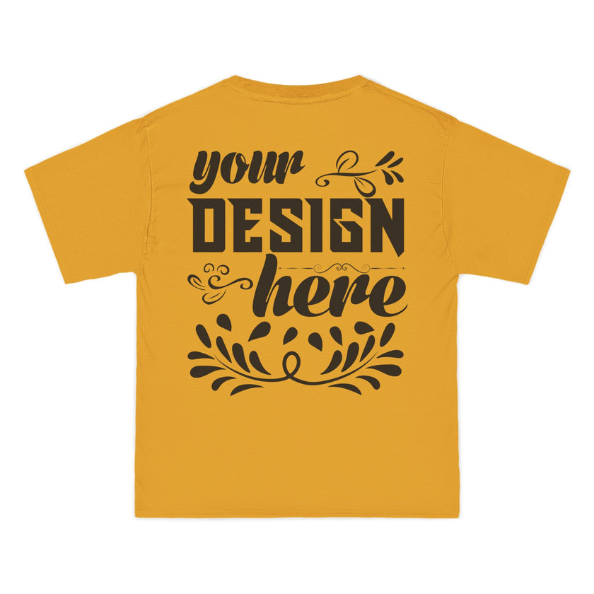 Customizable Hanes 5180 Beefy T Short Sleeve Cotton T-Shirt