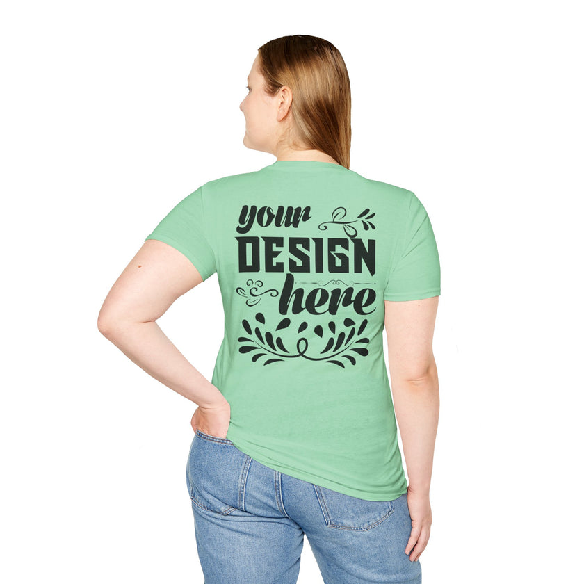 Customizable Gildan 64000 Unisex Softstyle T-Shirt Classic Fit