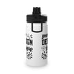Customizable Stainless Steel Water Bottle with Sports Lid in Three Sizes
