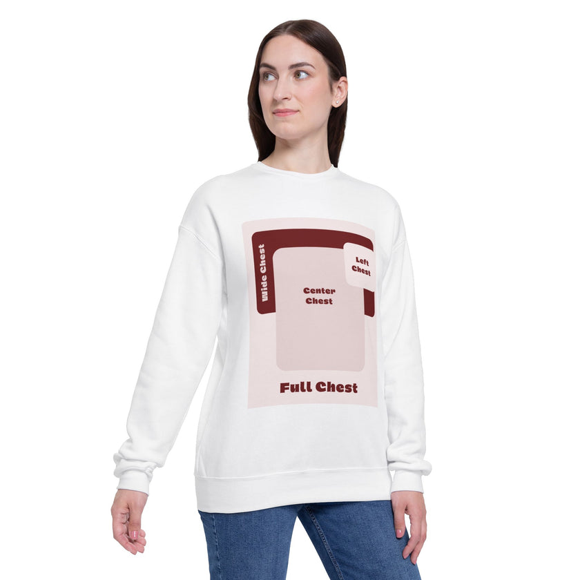 Customizable Bella+Canvas 3945 Unisex Drop Shoulder Sweatshirt