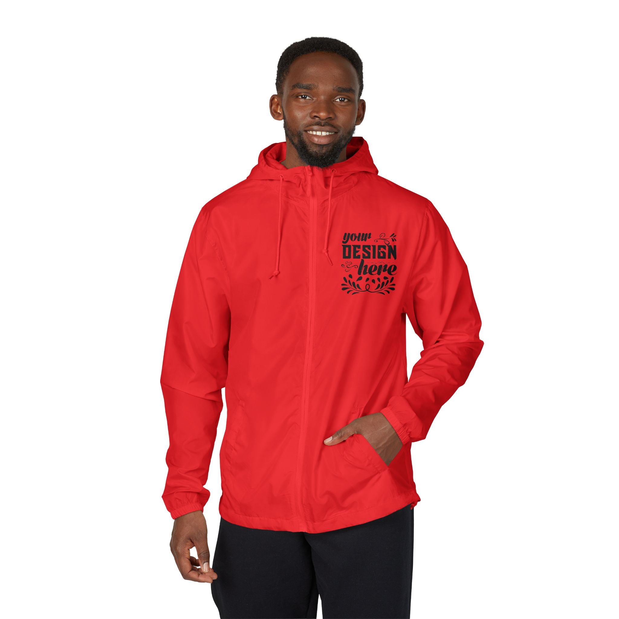 Customizable Independent Trading Company EXP54LWZ Unisex Windbreaker