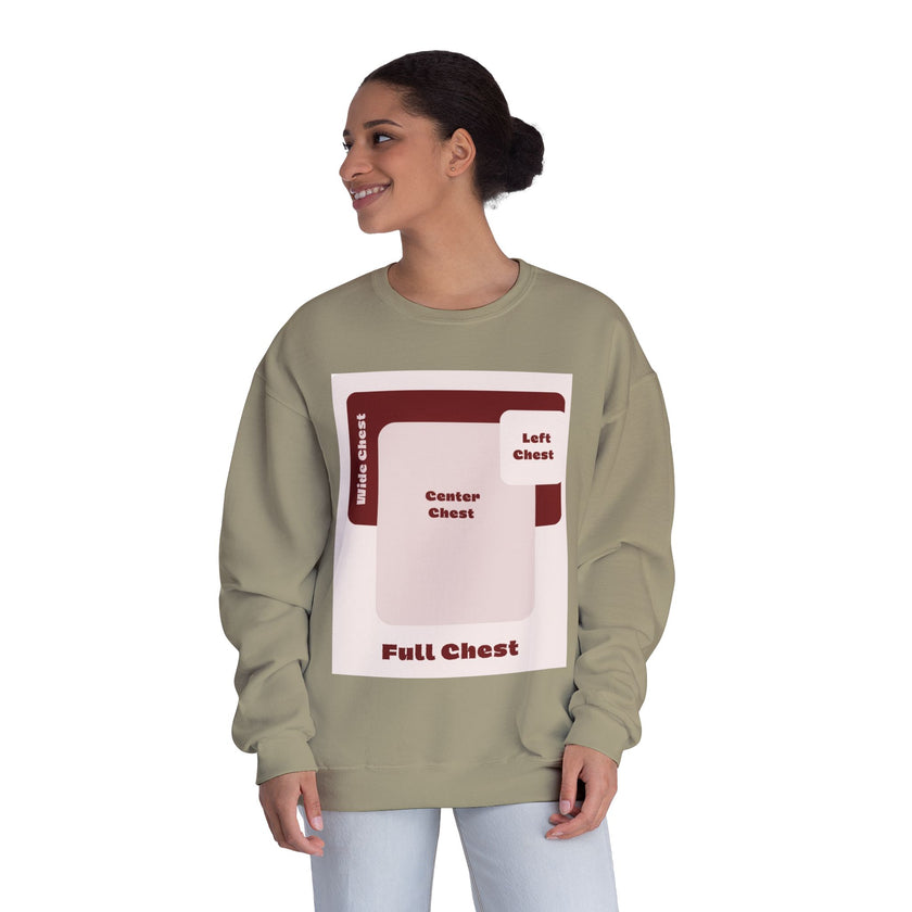 Customizable Unisex NuBlend Crewneck Sweatshirt DTG Print