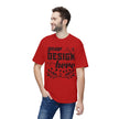 Customizable Bayside 5040 Unisex Midweight T-Shirt Made in US