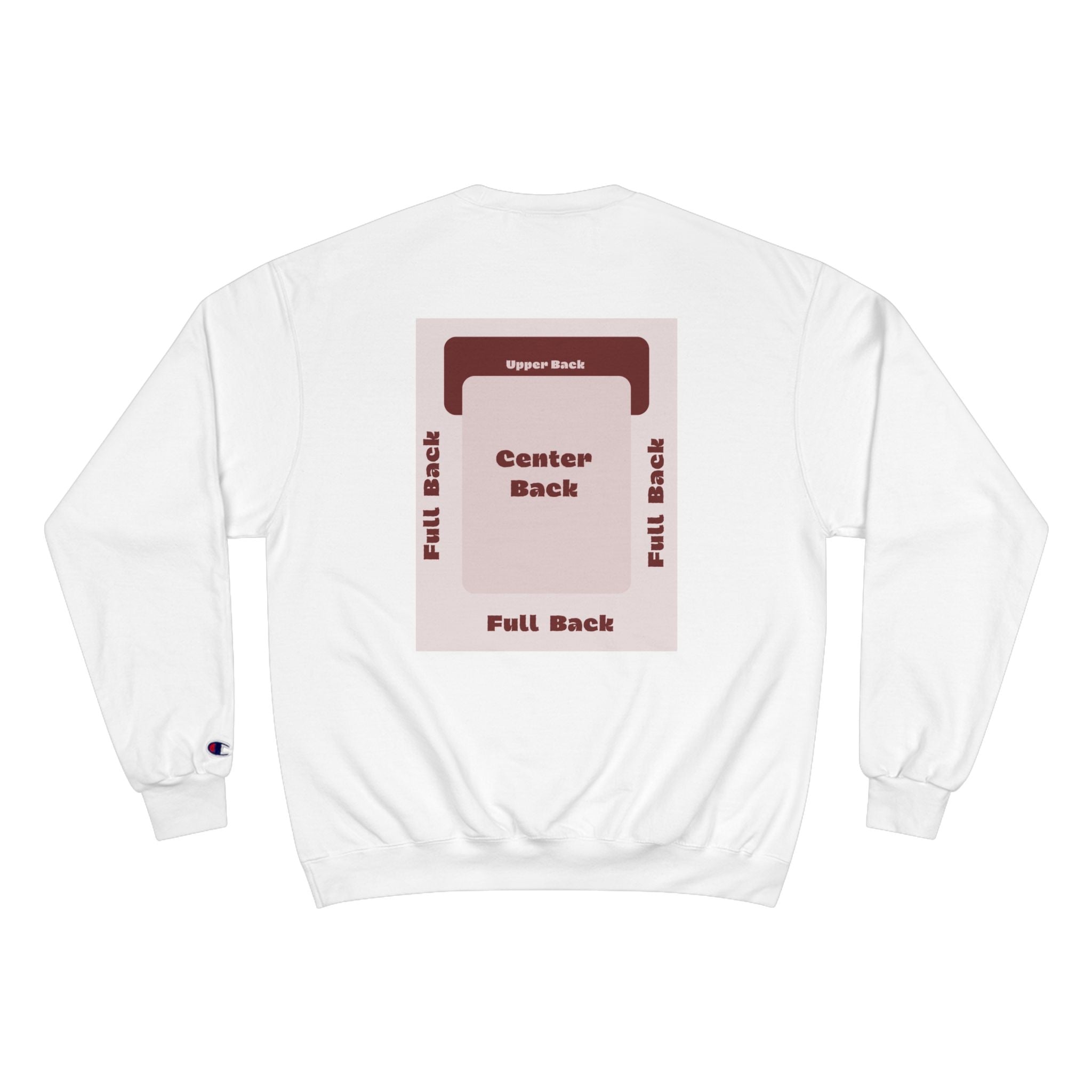 Customizable Champion S600 Crewneck Sweatshirt DTG Print