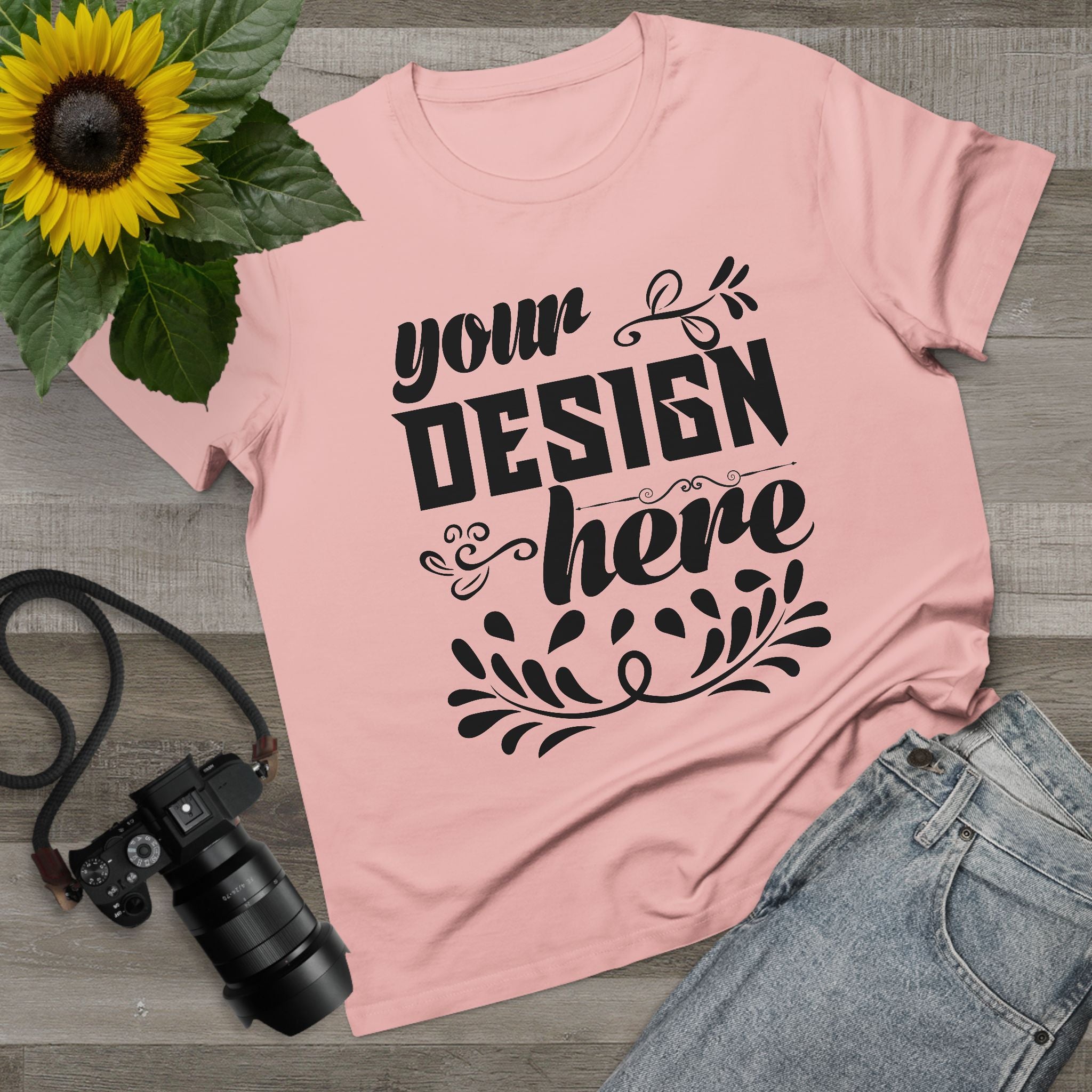 Customizable AS Colour 4001 Womens Maple Cotton T-Shirt