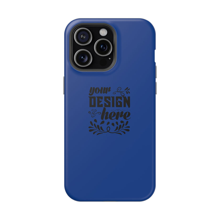 Customizable Magnetic Impact Resistant Phone Case Dual Layer Full Wrap