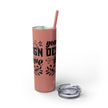 Customizable Maars 20oz Skinny Tumbler with Straw Stainless Steel