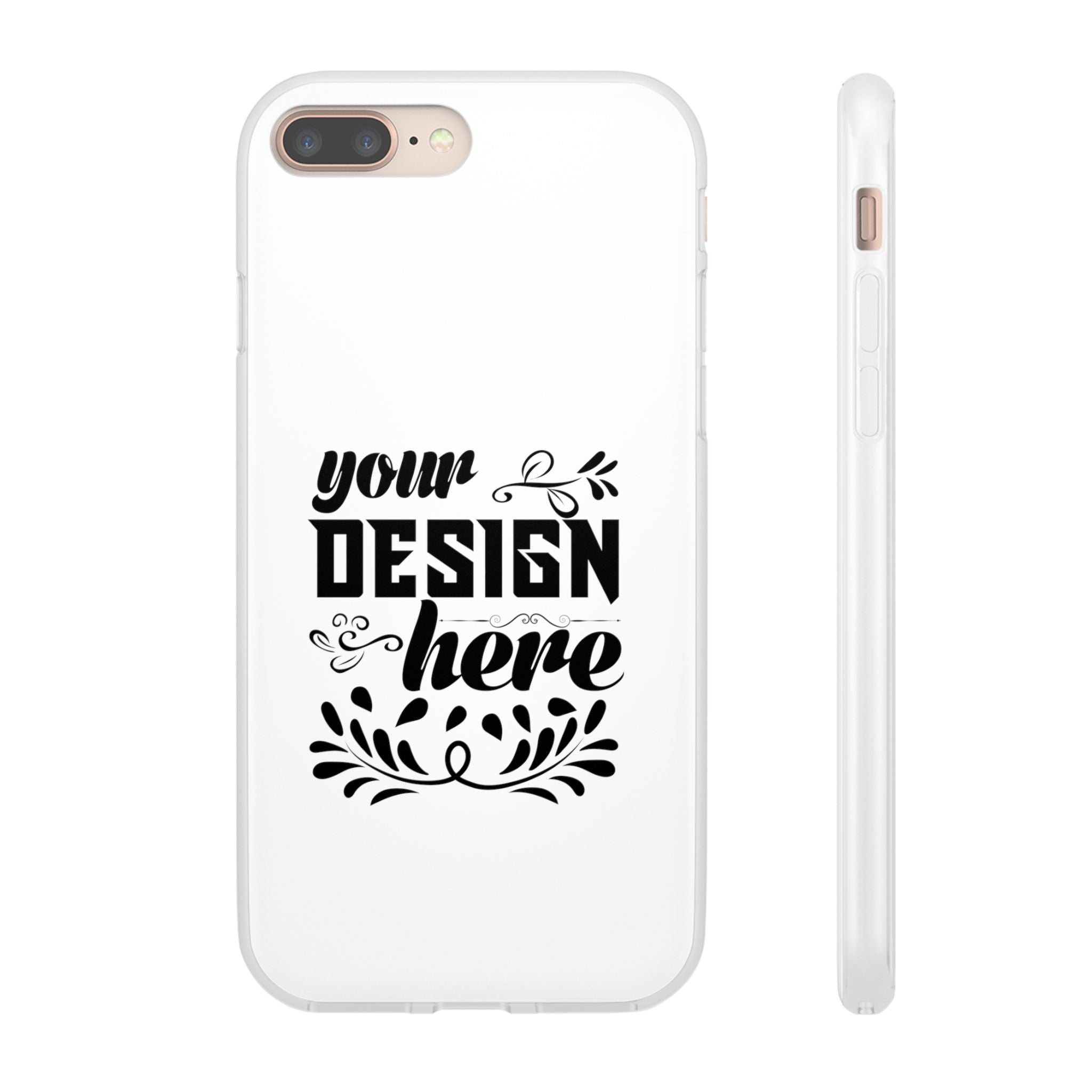 Customizable Flexi TPU Phone Case Slim Matte Protective Cover
