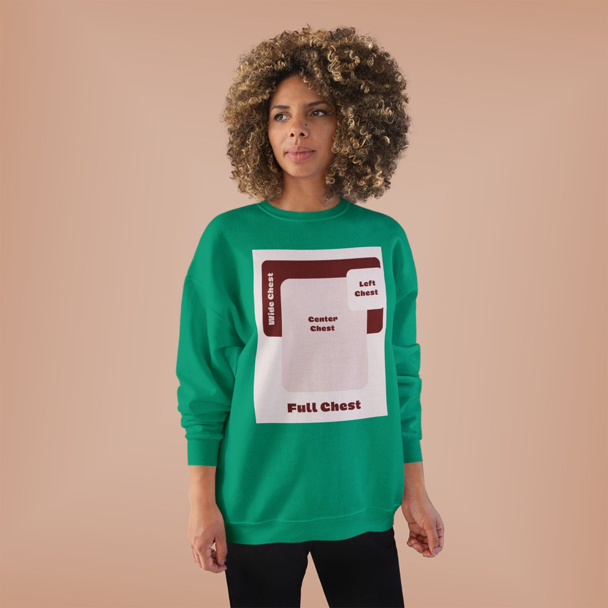 Customizable Unisex Hanes P160 EcoSmart  Crewneck Sweatshirt