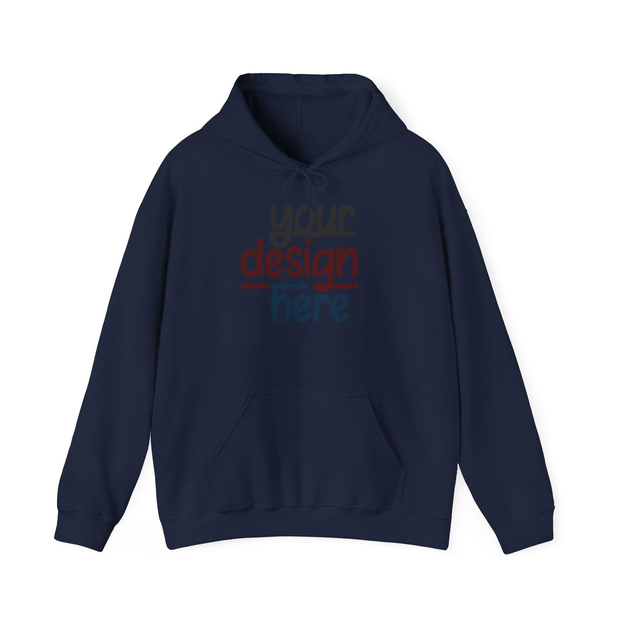 Customizable Gildan 18500 Unisex Heavy Blend Hooded Sweatshirt