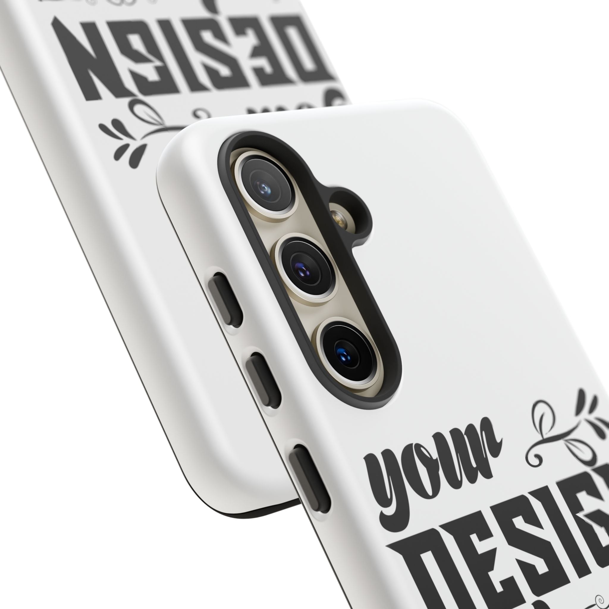 Customizable Tough Dual Layer Phone Case Polycarbonate TPU Liner Protective