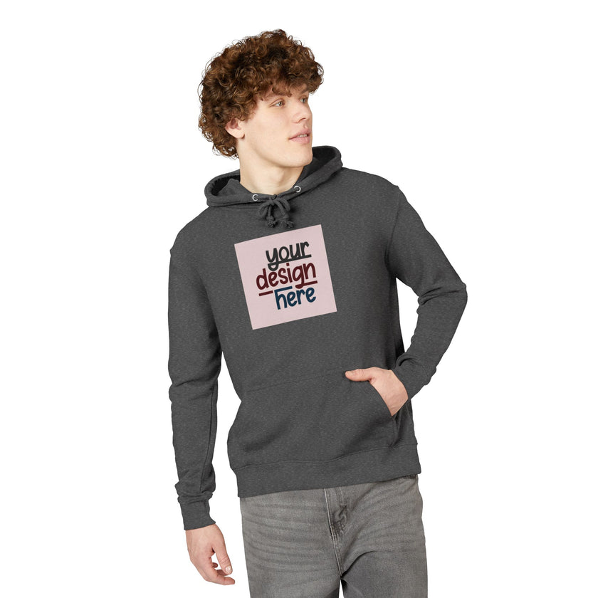 Customizable Lane Seven LS13001 Unisex French Terry Hooded Sweatshirt