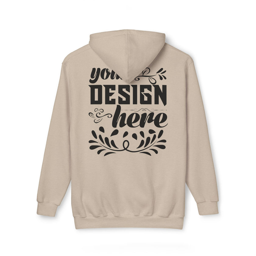 Customizable Bayside 960 Unisex Heavyweight Hooded Sweatshirt Made in US