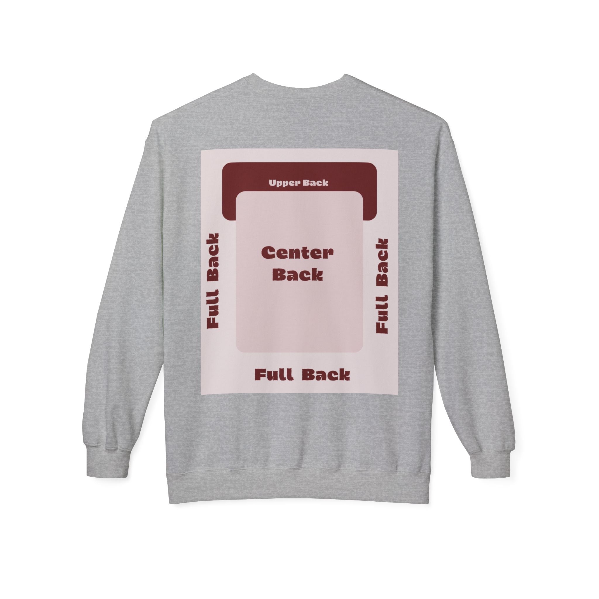 Customizable Gildan SF000 Unisex Midweight Crewneck Sweatshirt