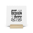 Customizable Gallery Board with Wooden Stand 1.8mm Giclée Print