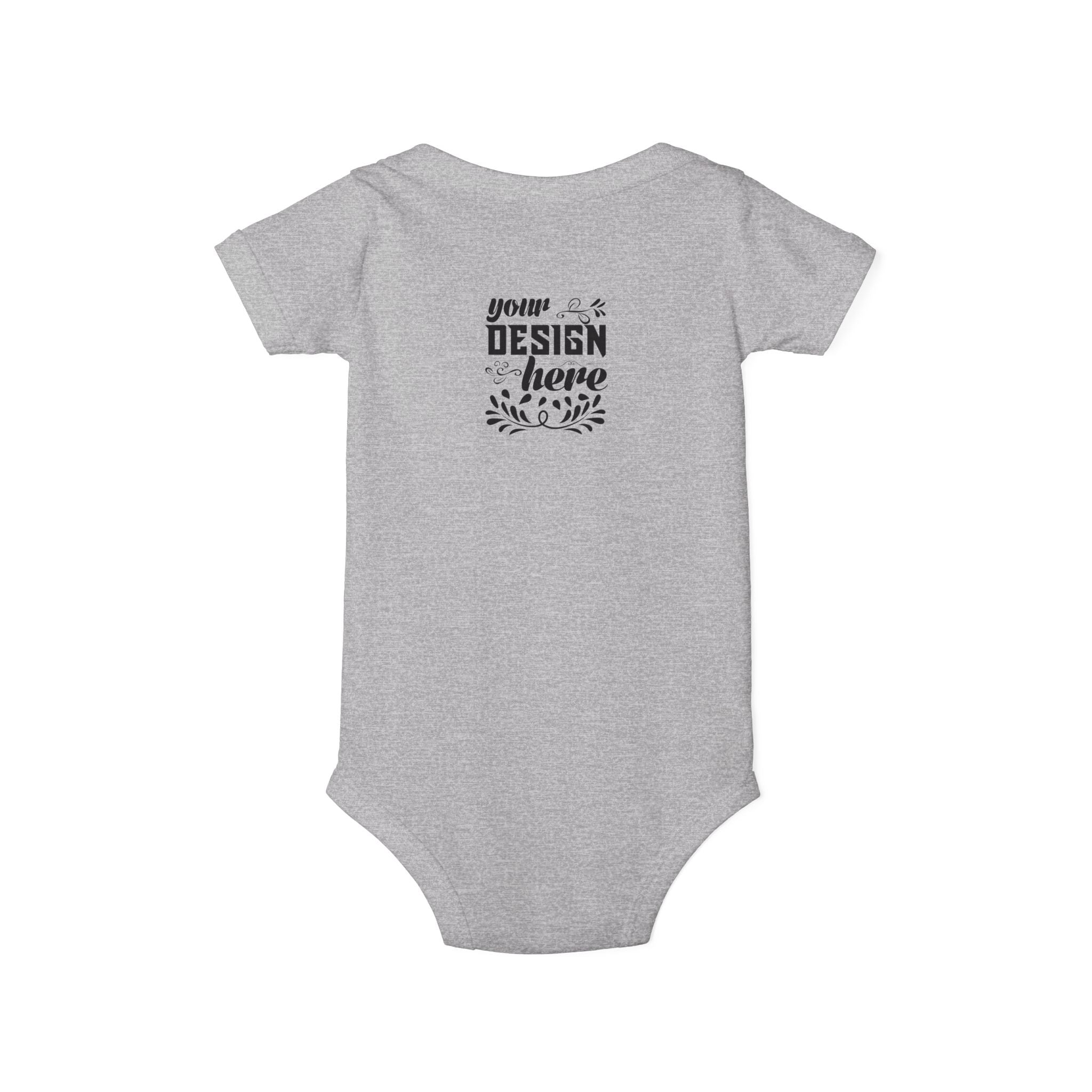 Customizable Bella+Canvas 100B Infant Jersey One Piece Bodysuit