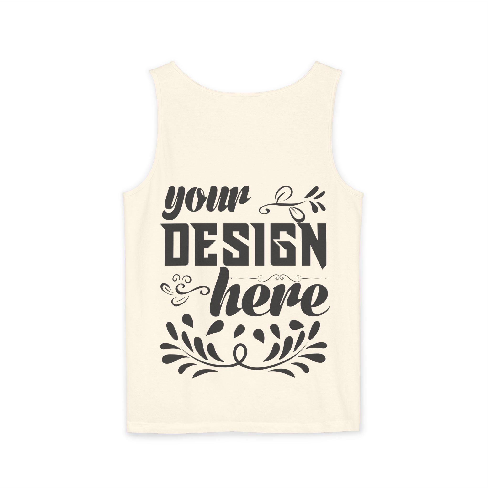 Customizable  Comfort Colors 9360  Unisex Garment Dyed Tank Top