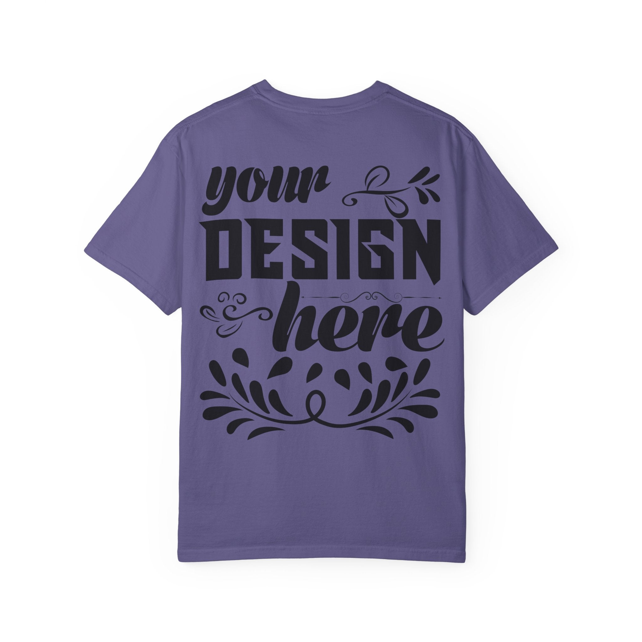 Customizable Comfort Colors 1717 Unisex Garment-Dyed T-Shirt