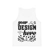 Customizable Bella+Canvas 3480Y Kids Jersey Tank Top Retail Fit
