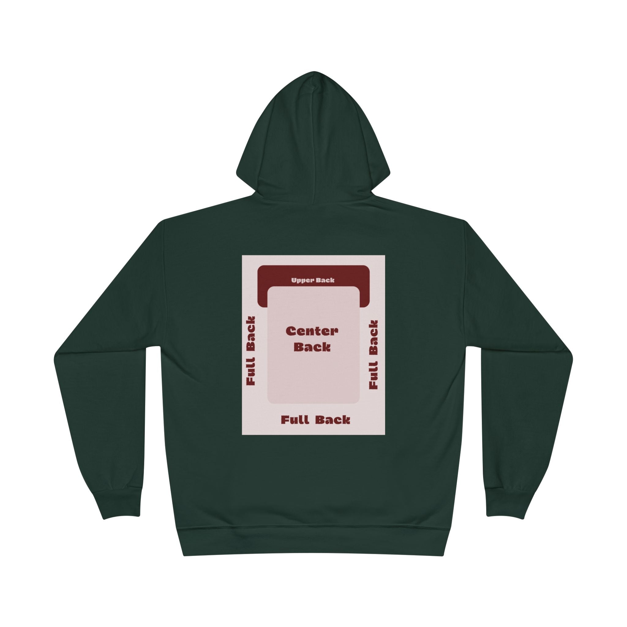Customizable Hanes P170 EcoSmart Unisex Pullover Hoodie