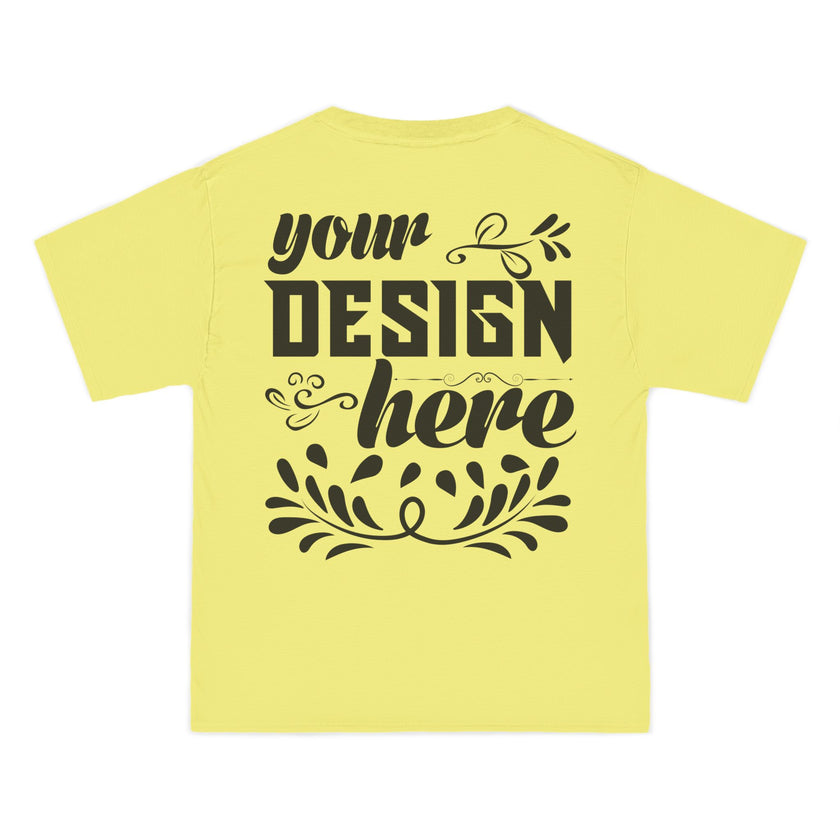 Customizable Hanes 5180 Beefy T Short Sleeve Cotton T-Shirt