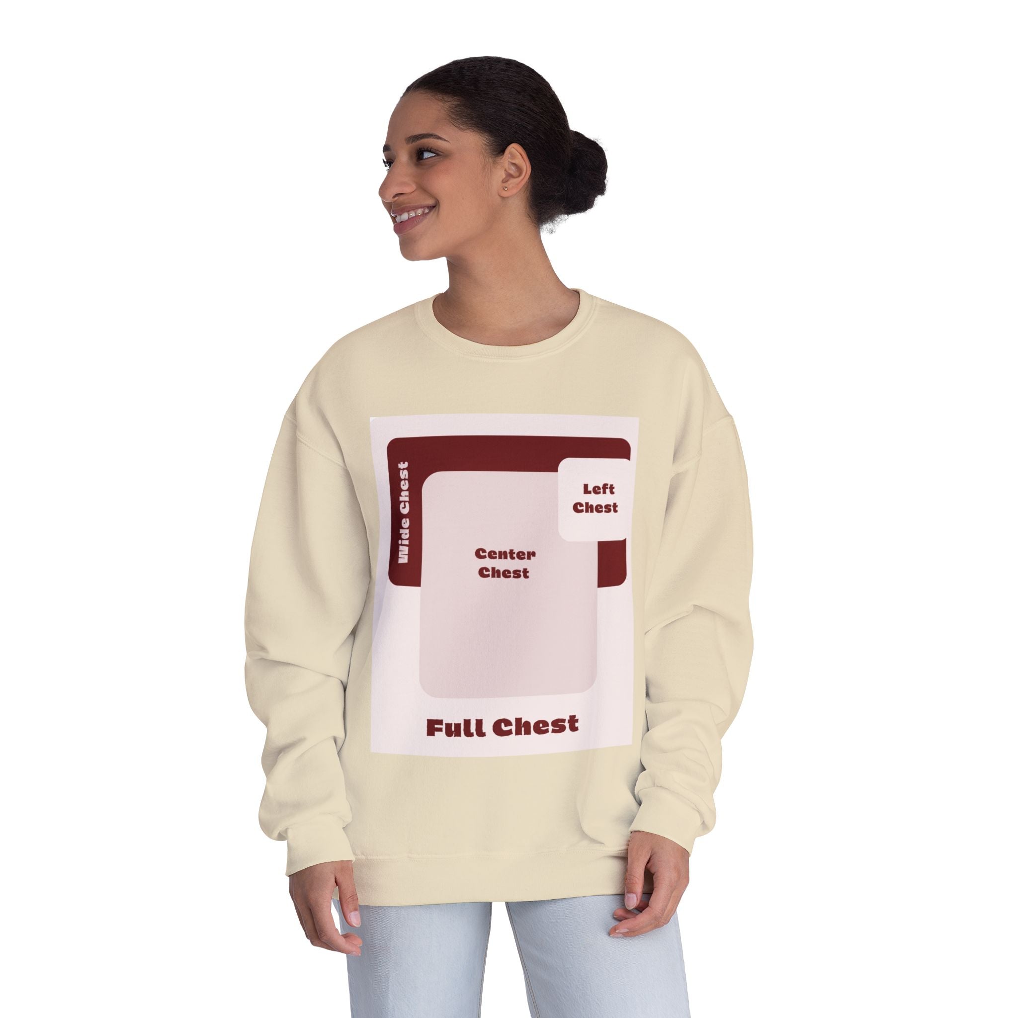 Customizable Unisex NuBlend Crewneck Sweatshirt DTG Print