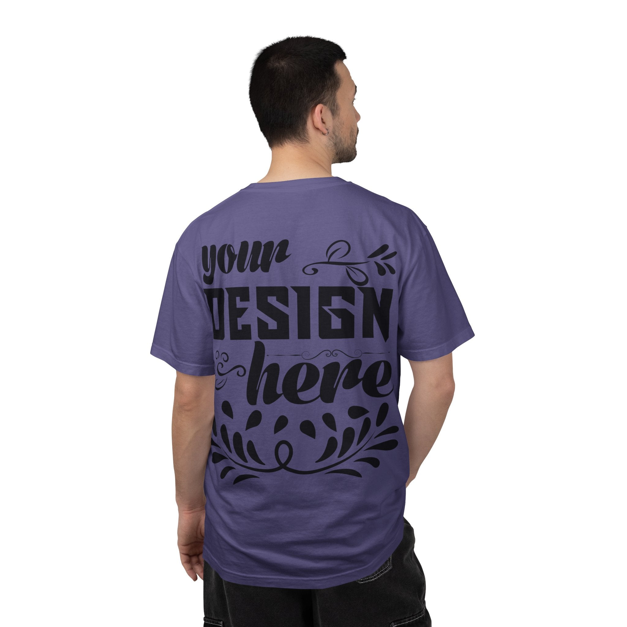 Customizable Comfort Colors 1717 Unisex Garment-Dyed T-Shirt