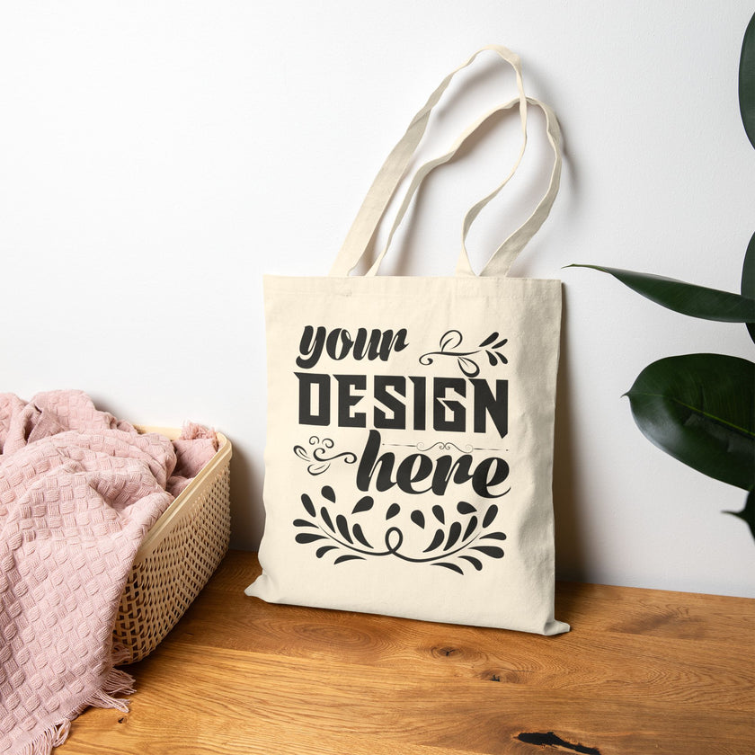 Customizable Liberty Bags OAD113 Heavy Cotton Canvas Tote Bag 15x16