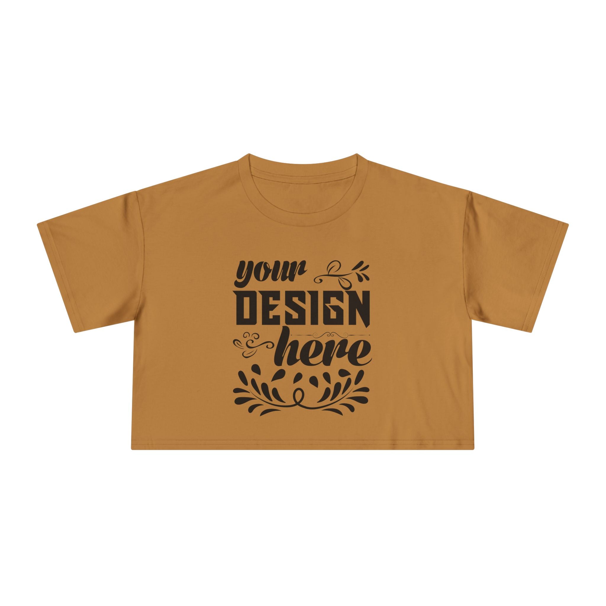 Customizable AS Colour 4062 Womens Crop Tee Dropped Shoulder