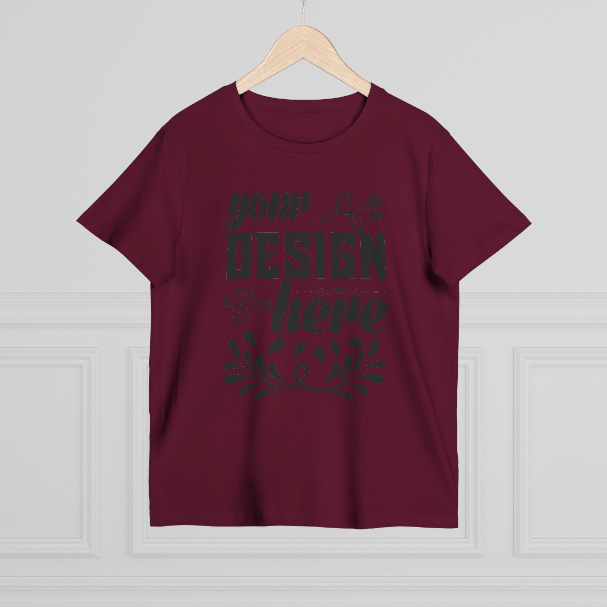 Customizable AS Colour 4001 Womens Maple Cotton T-Shirt