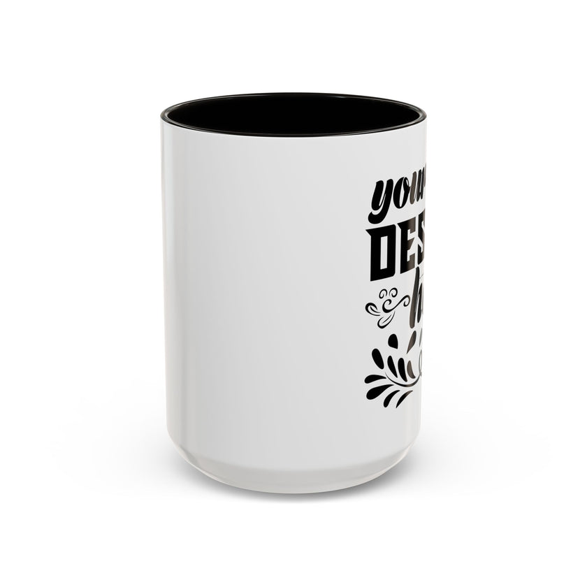 Customizable Glossy Ceramic Accent Mug 11oz and 15oz