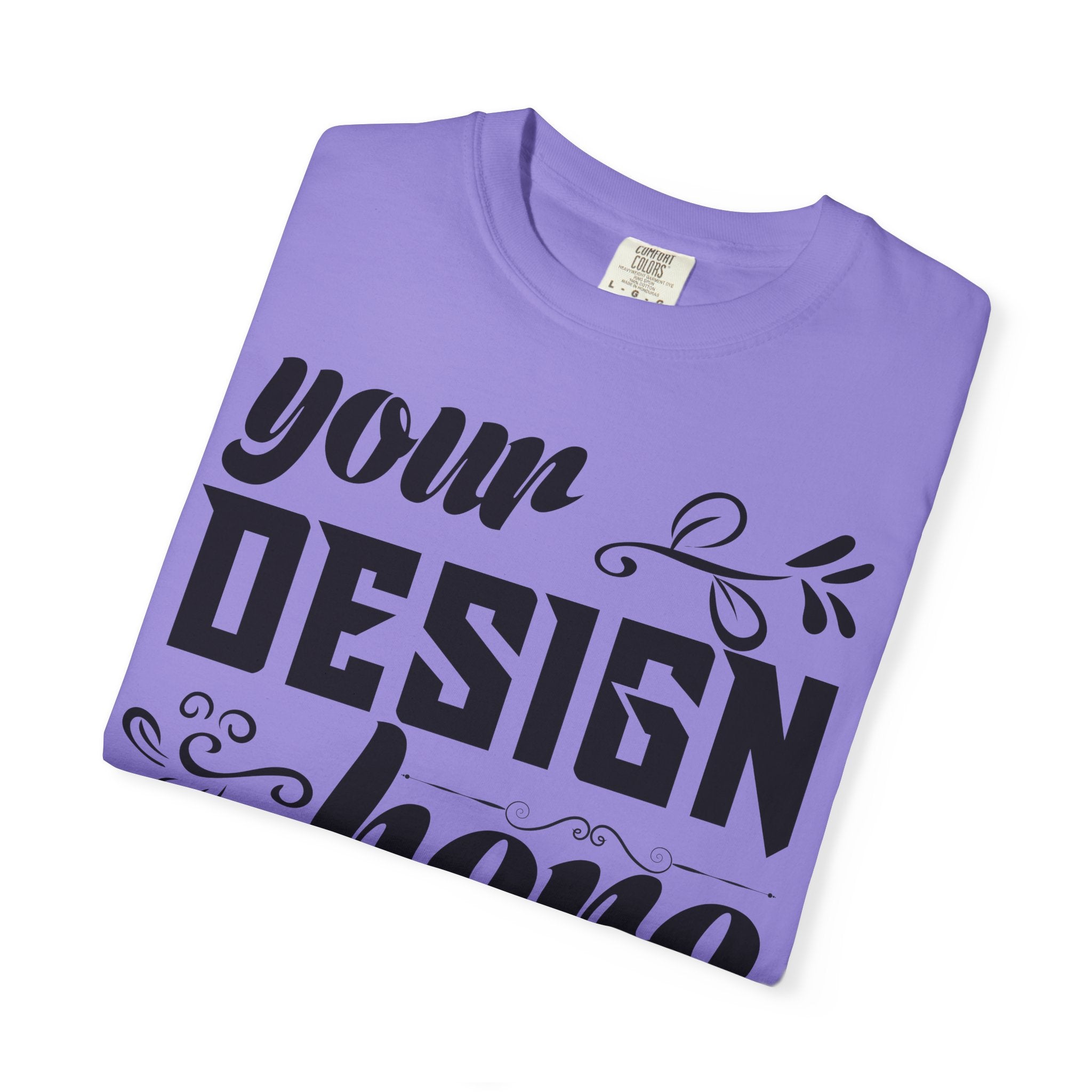 Customizable Comfort Colors 1717 Unisex Garment-Dyed T-Shirt