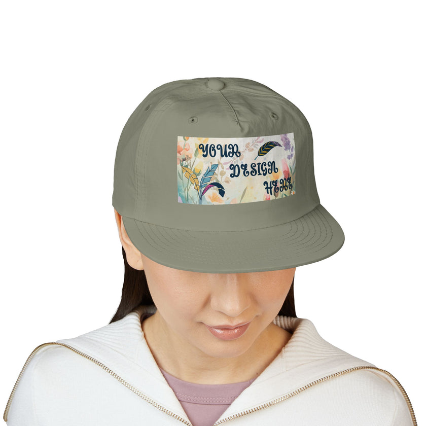 Customizable AS Colour 1114 Mid Profile Recycled Nylon Surf Cap