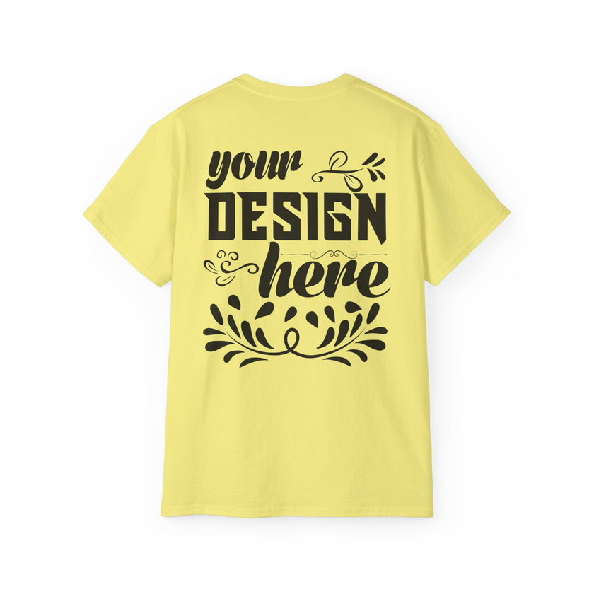 Customizable Gildan 2000 Unisex Ultra Cotton Crew Neck T-Shirt