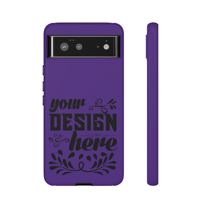 Customizable Tough Dual Layer Phone Case Polycarbonate TPU Liner Protective