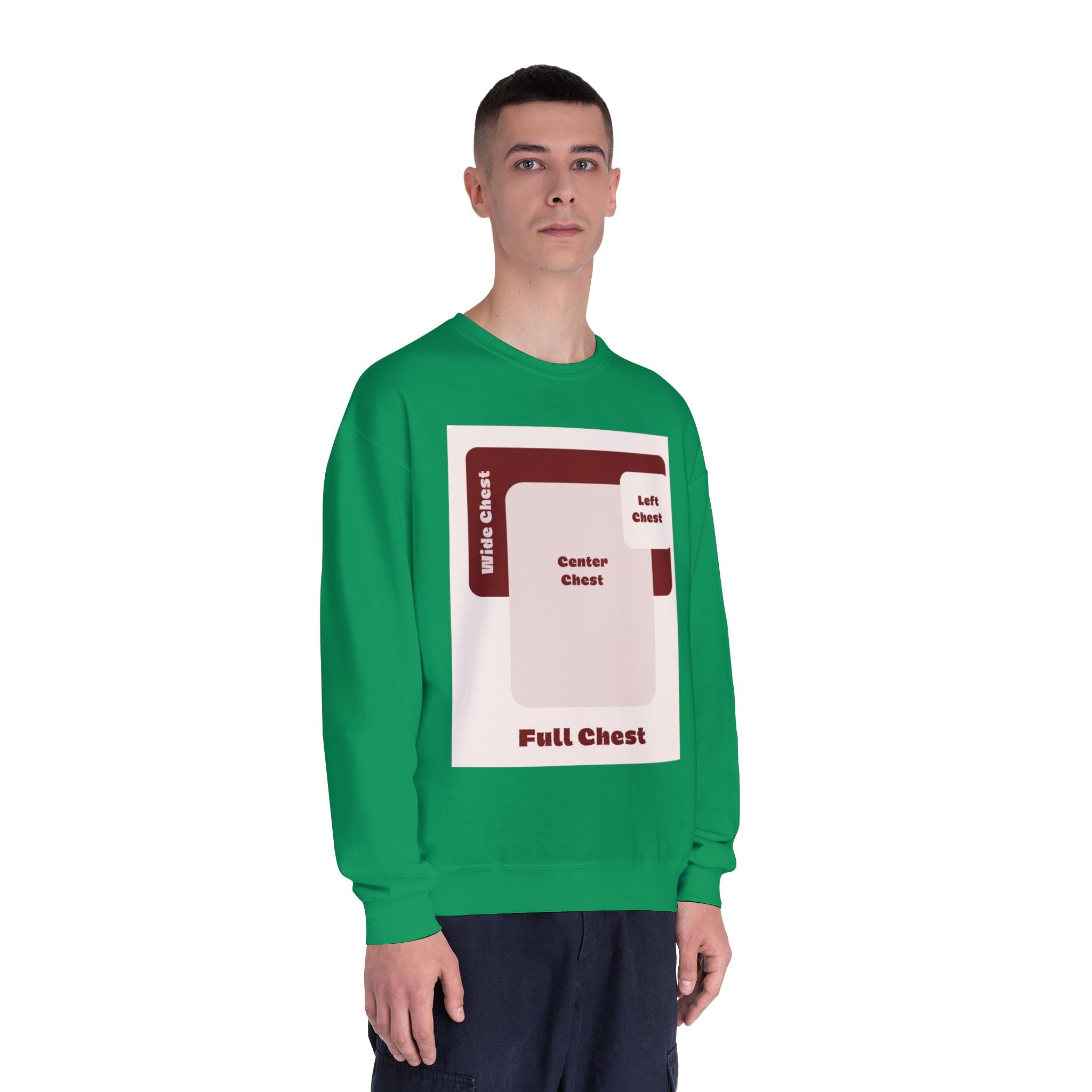 Customizable Unisex NuBlend Crewneck Sweatshirt DTG Print