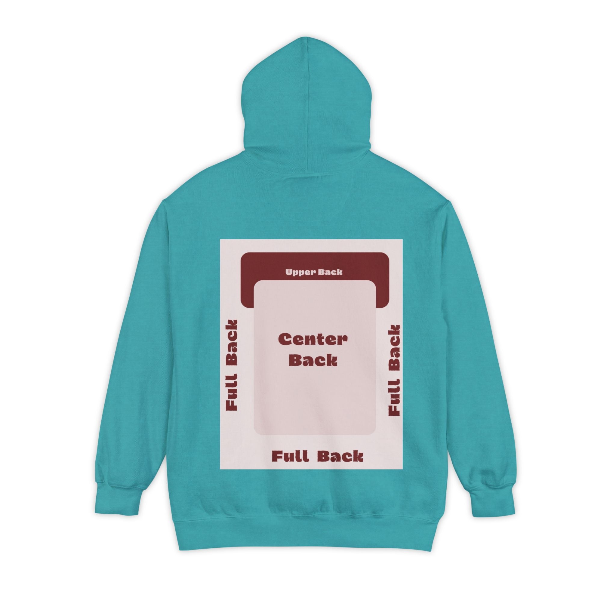 Customizable Comfort Colors 1567 Unisex Garment Dyed Fleece Hoodie