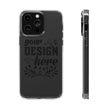 Customizable Clear Impact Resistant Phone Case With TPU Sides Wireless Ready