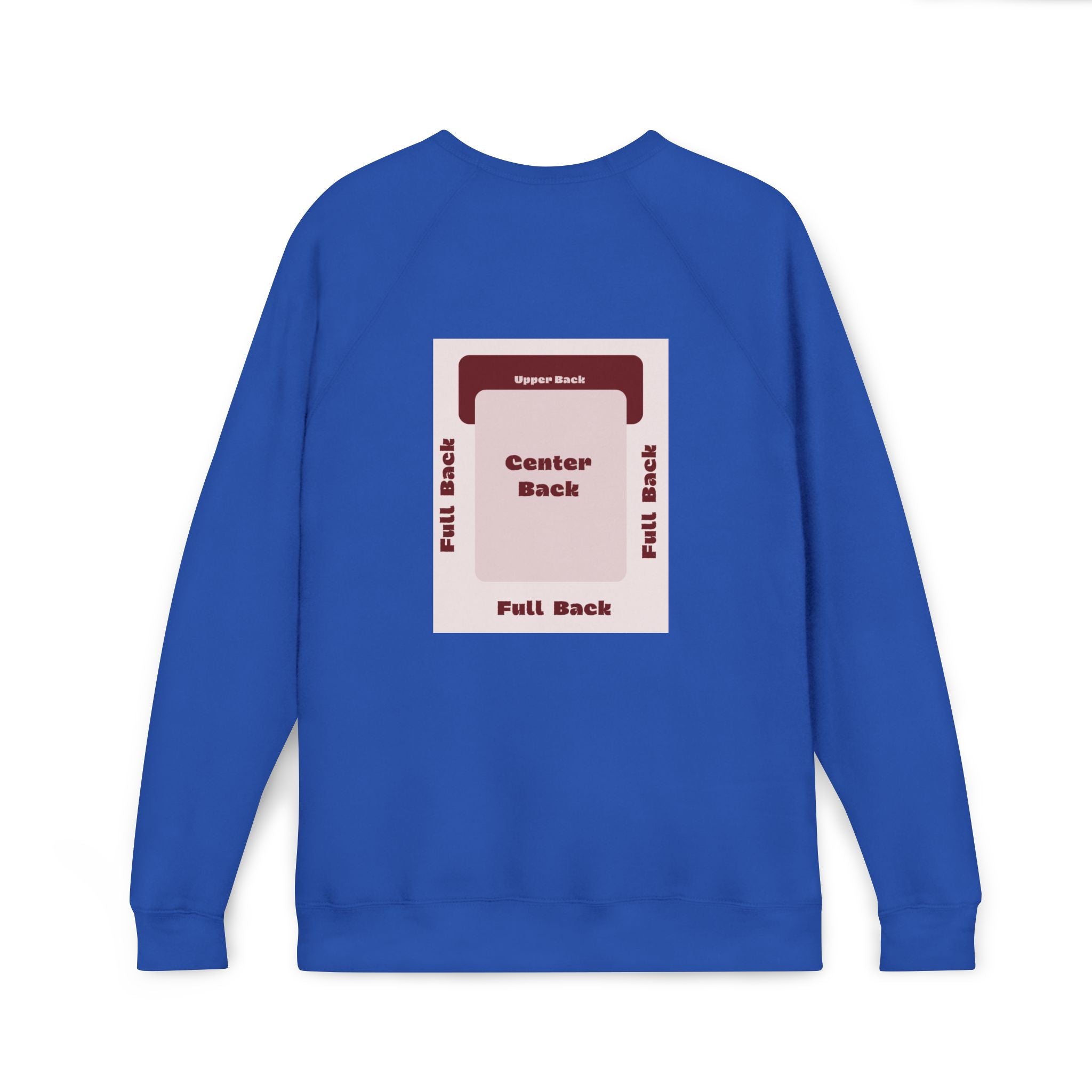 Customizable Bella+Canvas 3901 Unisex Fleece Raglan Sweatshirt
