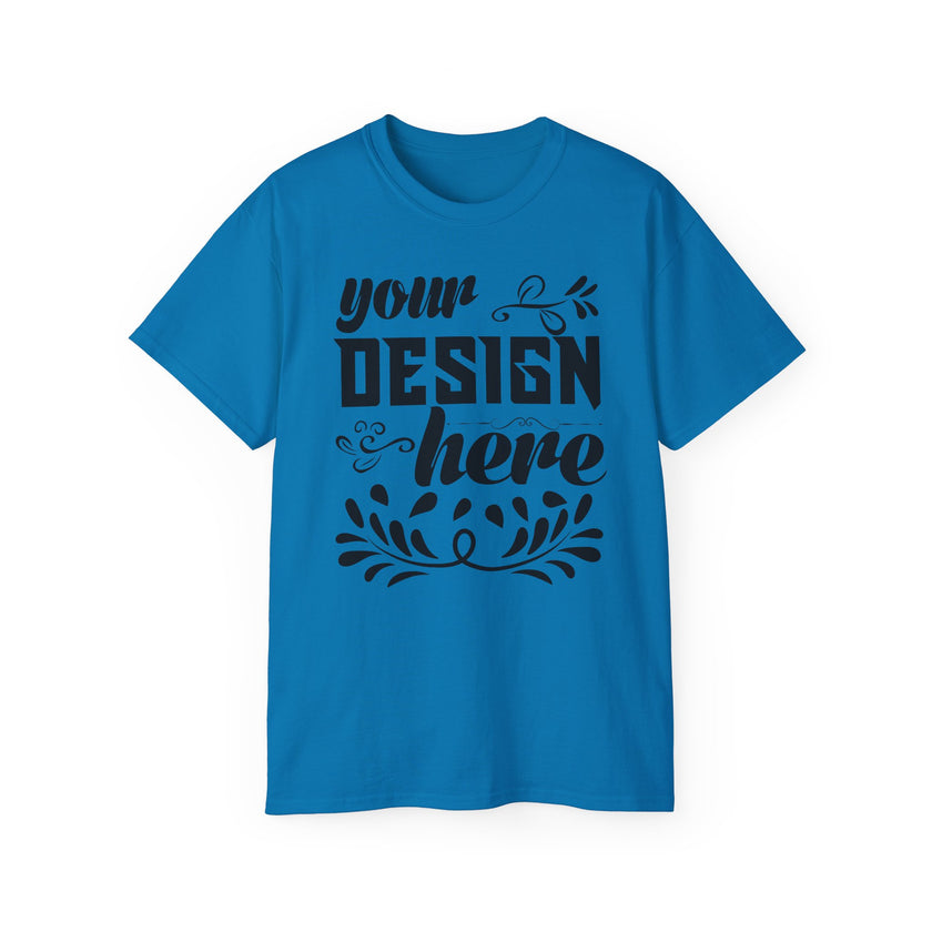 Customizable Gildan 2000 Unisex Ultra Cotton Crew Neck T-Shirt